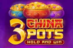 3 China Pots