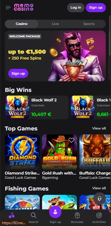 web version casino for phone